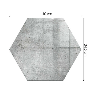 Glass hearth for log burner Raw concrete pattern