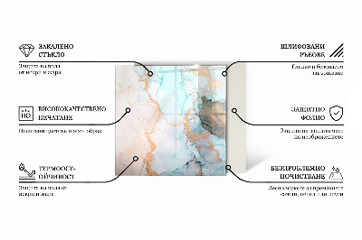 Glass hearth pad Board colors in different tones