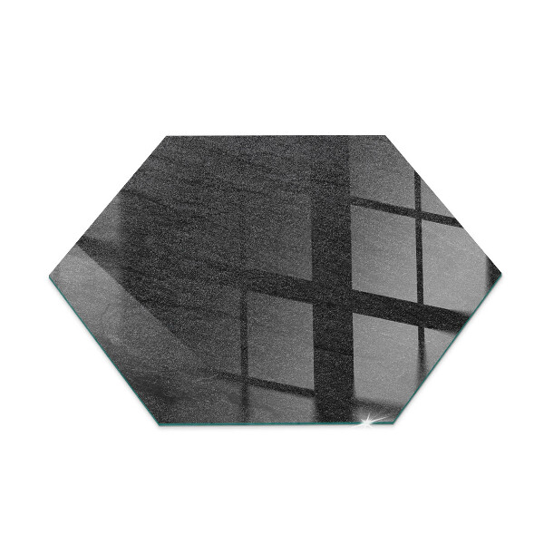 Glass hearth plate Stone structure pattern