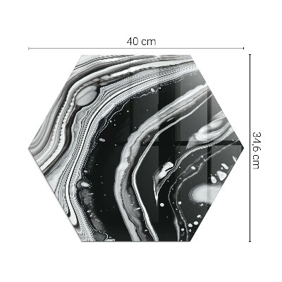 Glass hearth for log burner Abstract wavy and linear patterns