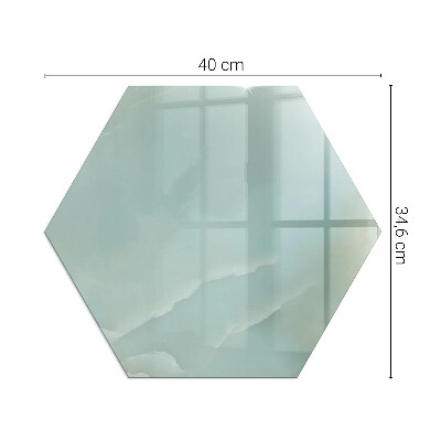 Glass hearth for log burner Marble motif in subtle tones