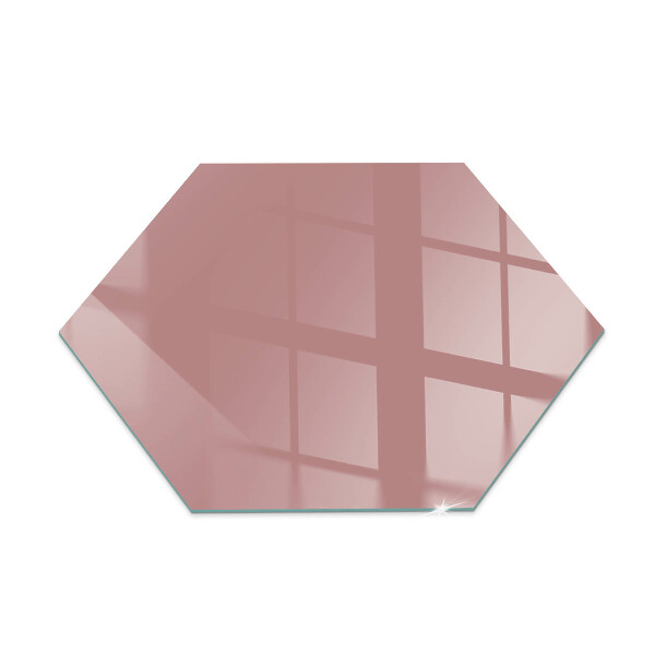 Glass hearth pad Color Pink