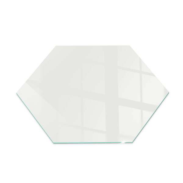 Glass hearth pad Ivory color