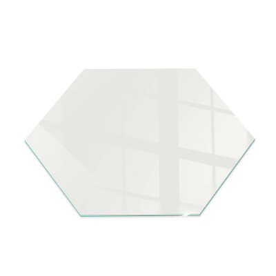 Glass hearth pad Ivory color