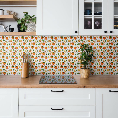 Bathroom wall panel Fruits and vegetables