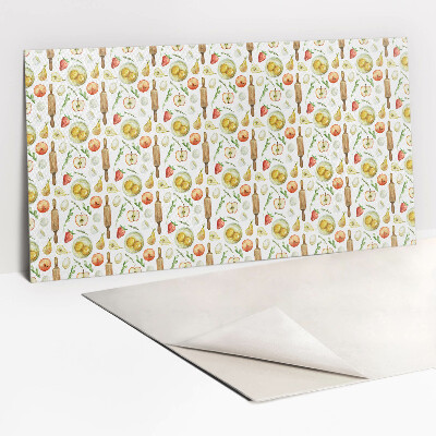 Pvc wall panel Apple and pear fruits