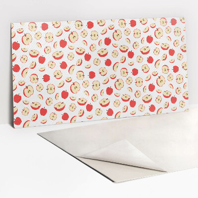 Pvc wall panel Cartoon apples