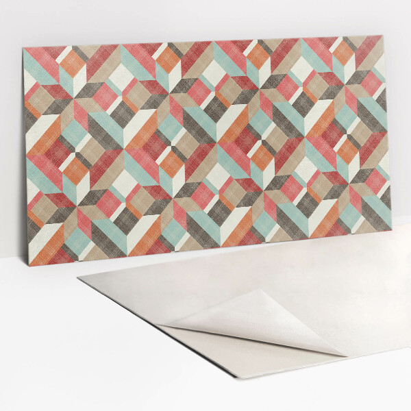 Panel wall covering Colorful abstraction