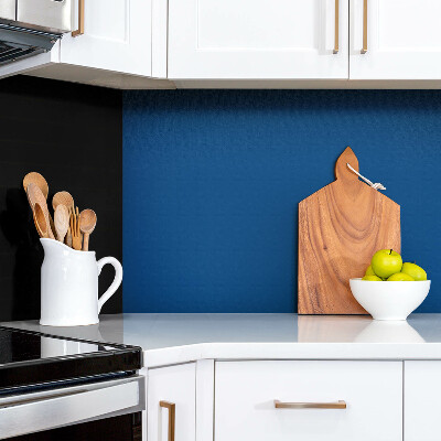 Panel wall covering Blue color