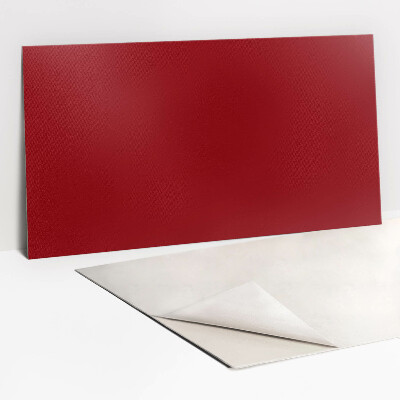 Bathroom wall panel Red colour