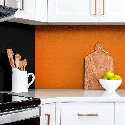 Wall paneling Orange color