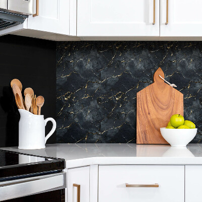Decorative wall panel Marble with gold