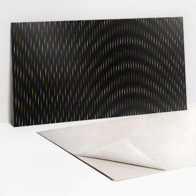 Panel wall covering Modern golden lines