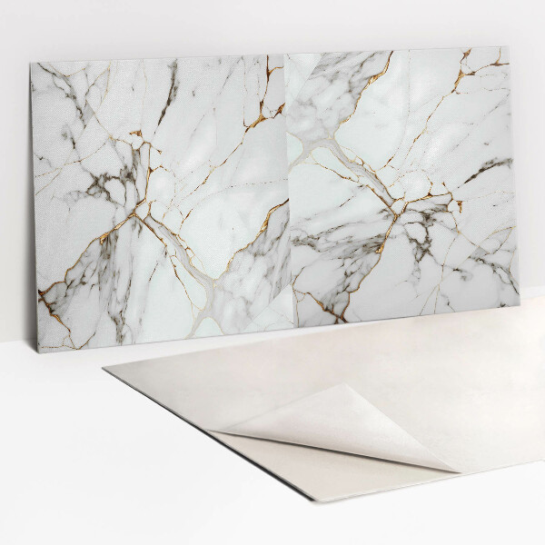 Wall paneling Fashionable marble and gold