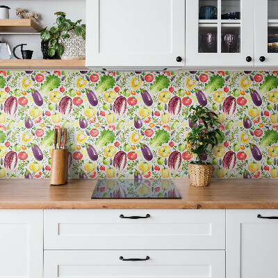 Pvc wall panels Colorful vegetables