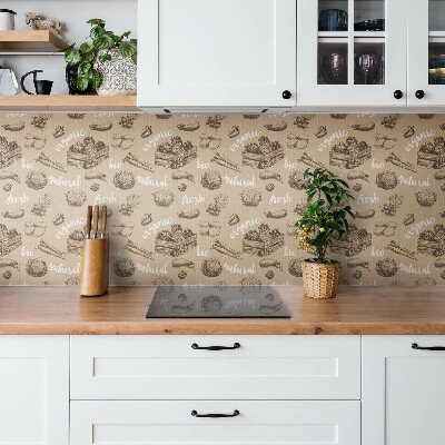 Vinyl tiles Natural vegetables