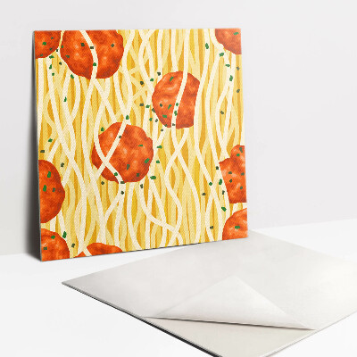 Self adhesive vinyl tiles Spaghetti pasta