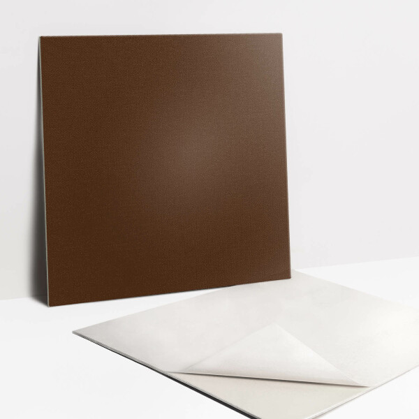 Vinyl tiles Brown color