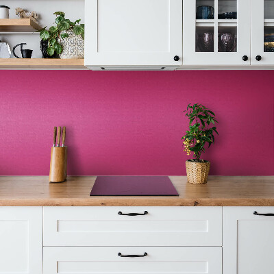 Vinyl tiles wall Pink color