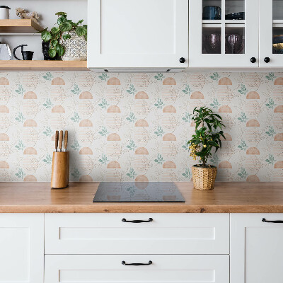 Self adhesive vinyl tiles Delicate boho pattern