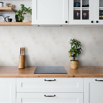 Vinyl tiles wall Delicate light marble