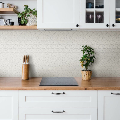 Vinyl flooring tiles Geometric composition