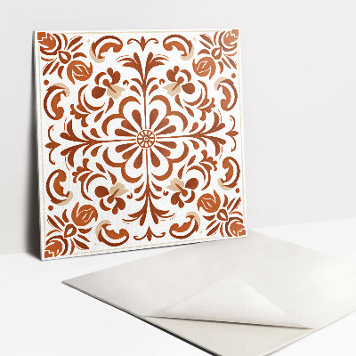 Self adhesive vinyl tiles Patterned ornament