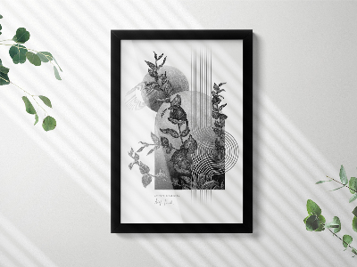 Black Hanging Frame 8x12 inch (20x30 cm)