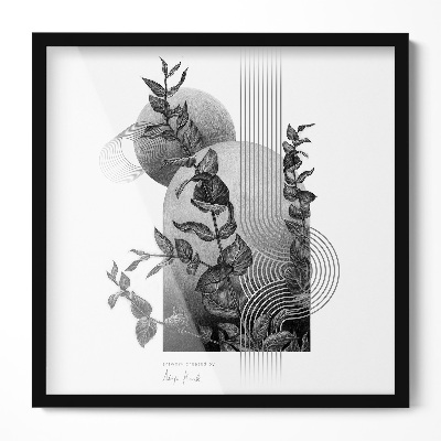 Black Photo Frame 20x20 inch (50x50 cm)