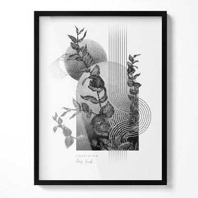 Black Photo Frame For Wall 24x32 inch (60x80 cm)