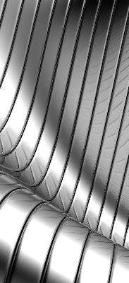 Modern roller blind Metallic abstraction