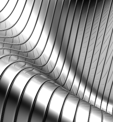 Modern roller blind Metallic abstraction