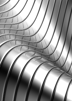 Modern roller blind Metallic abstraction