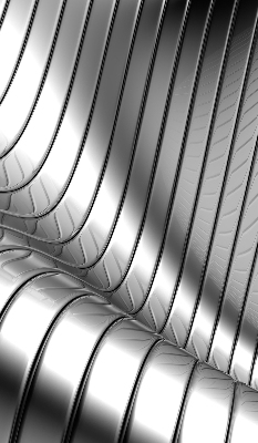 Modern roller blind Metallic abstraction