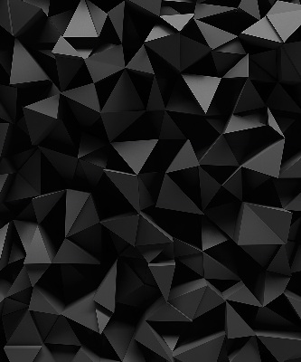 Modern roller blind Black origami