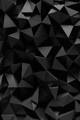 Modern roller blind Black origami