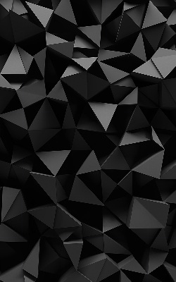 Modern roller blind Black origami