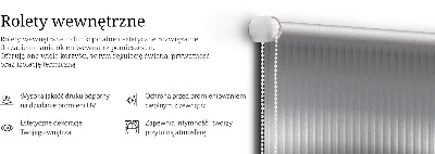 Roller blind for large window Steel abstraction