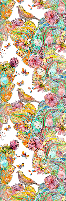 Modern roller blind Colorful pattern of nature