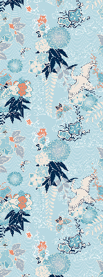 Fabric roller blind Blue nature