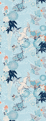 Fabric roller blind Blue nature