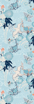 Fabric roller blind Blue nature