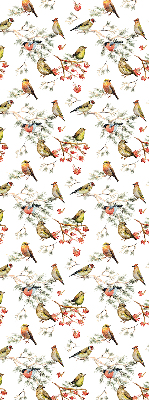 Modern roller blind Birds on the branches