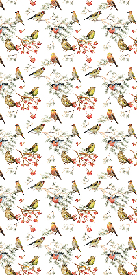 Modern roller blind Birds on the branches
