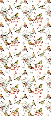 Modern roller blind Birds on the branches