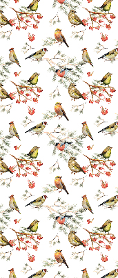 Modern roller blind Birds on the branches