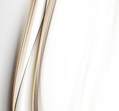 Roller blind for large window Wave on a white background