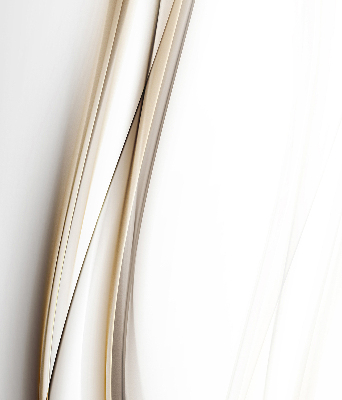 Roller blind for large window Wave on a white background