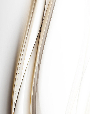 Roller blind for large window Wave on a white background