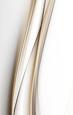 Roller blind for large window Wave on a white background